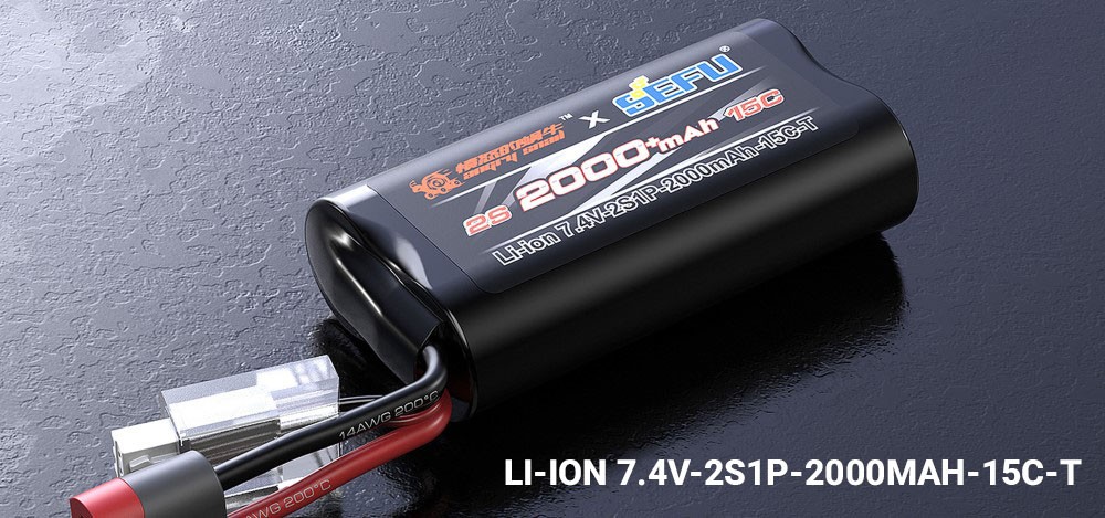 Tápellátás Li-ion akkumulátor 2000mAh